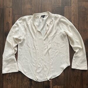 Ann Taylor Cream Blouse